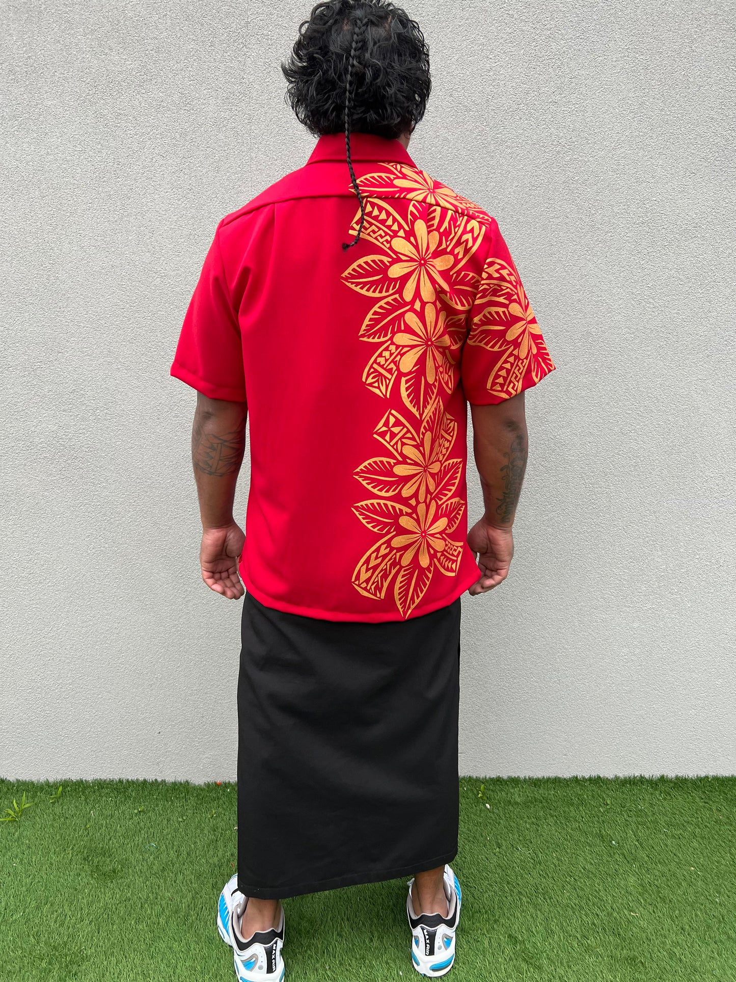 Lotus Red Shirt #154