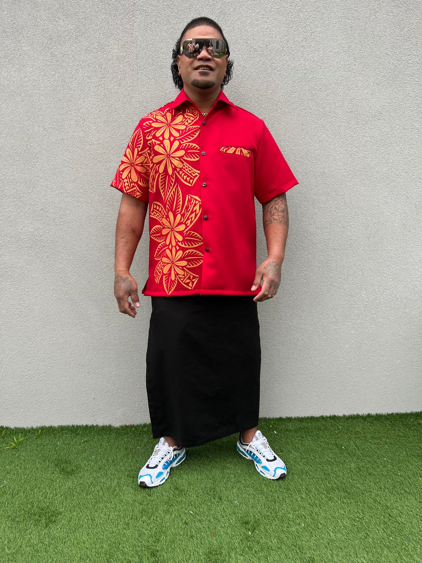 Lotus Red Shirt #154